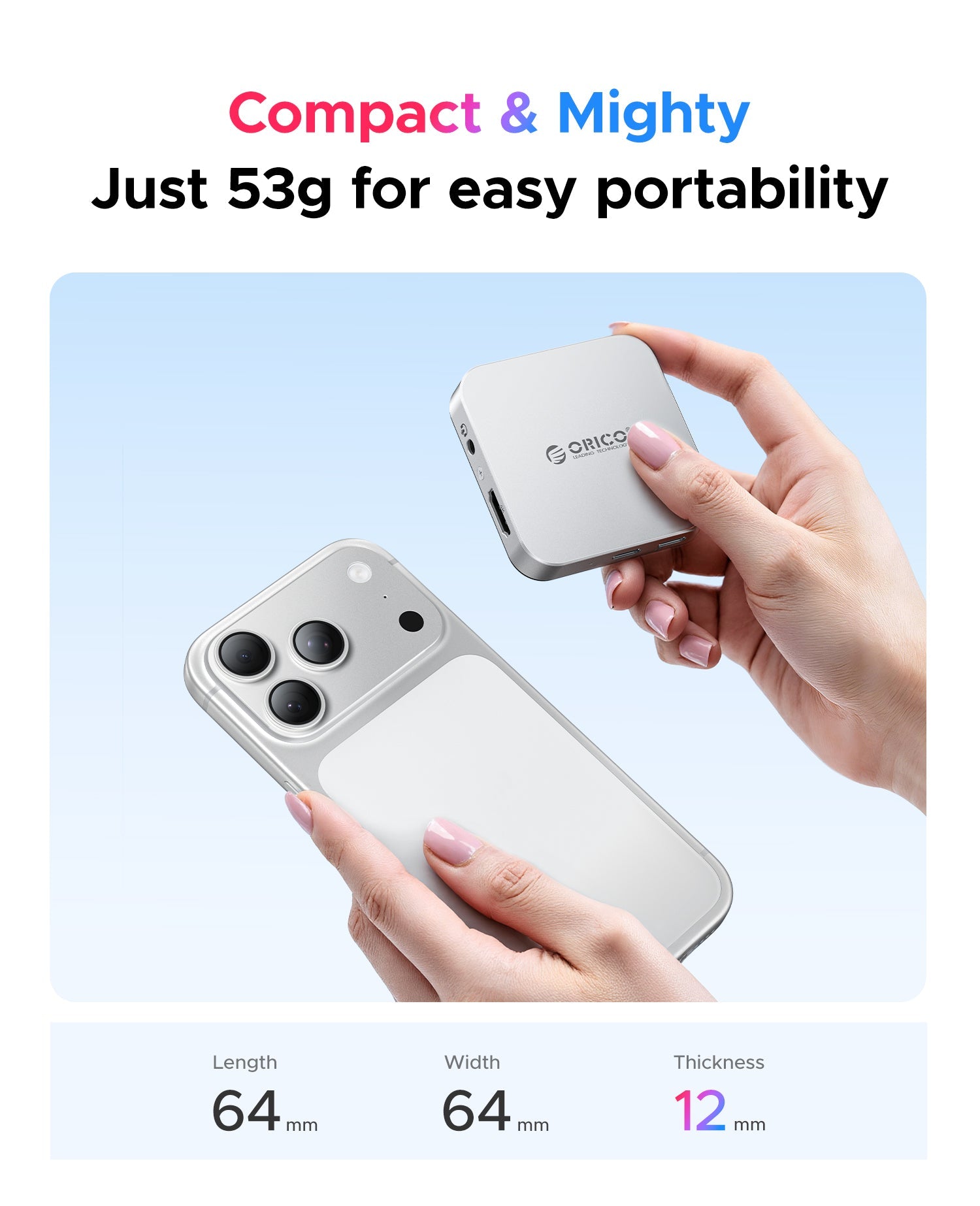 10Gbps Magnetic M.2 Docking Station MG7/MG5