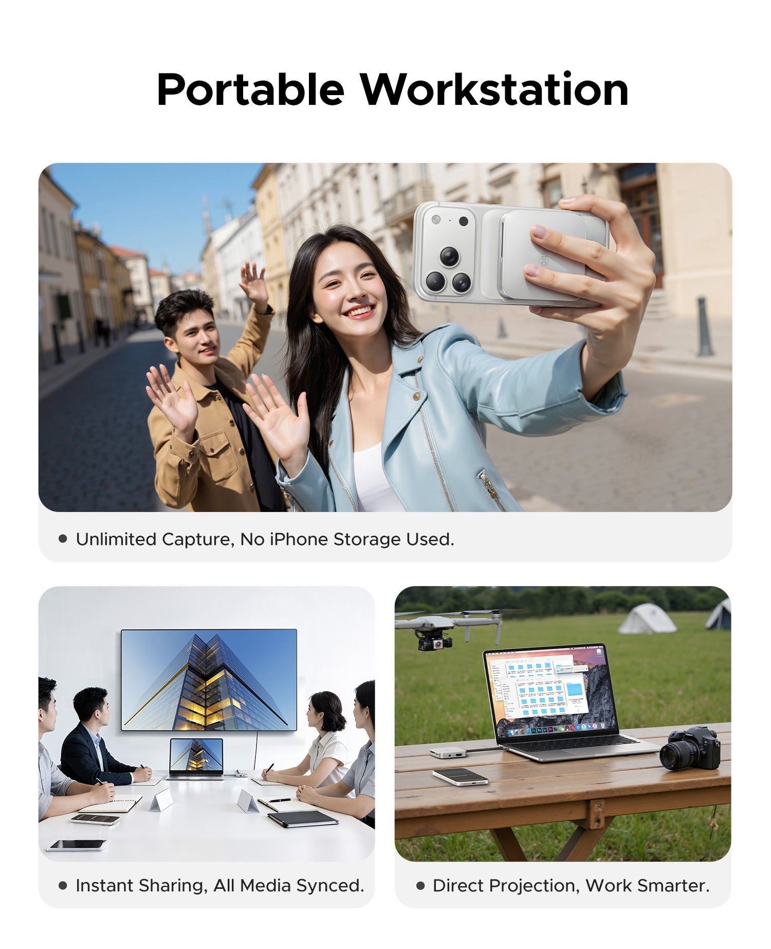 10Gbps Magnetic M.2 Docking Station MG7/MG5