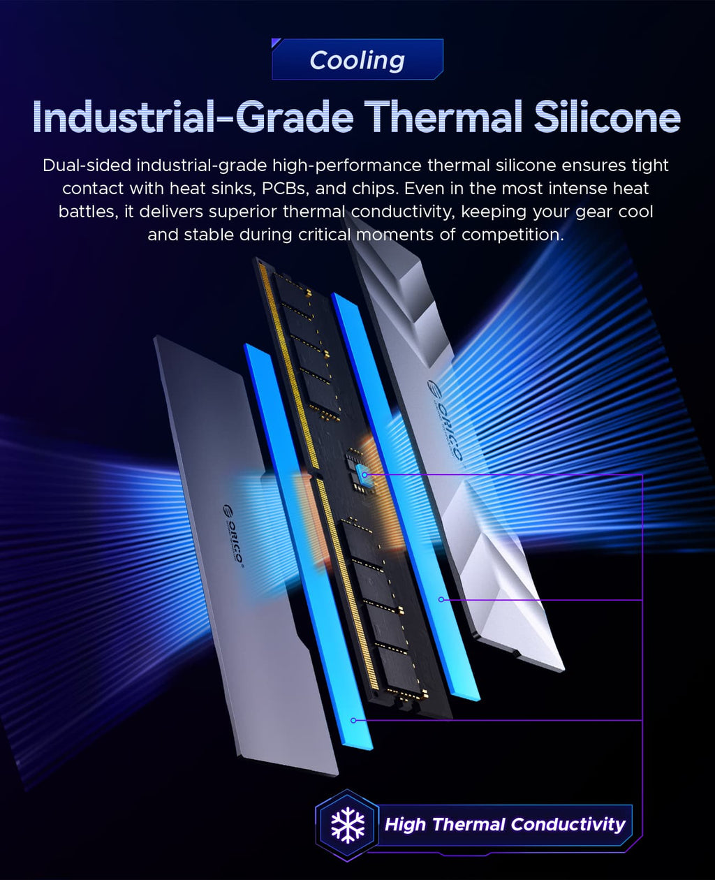 ORICO Raceline Neon DDR5 RGB RAM R500